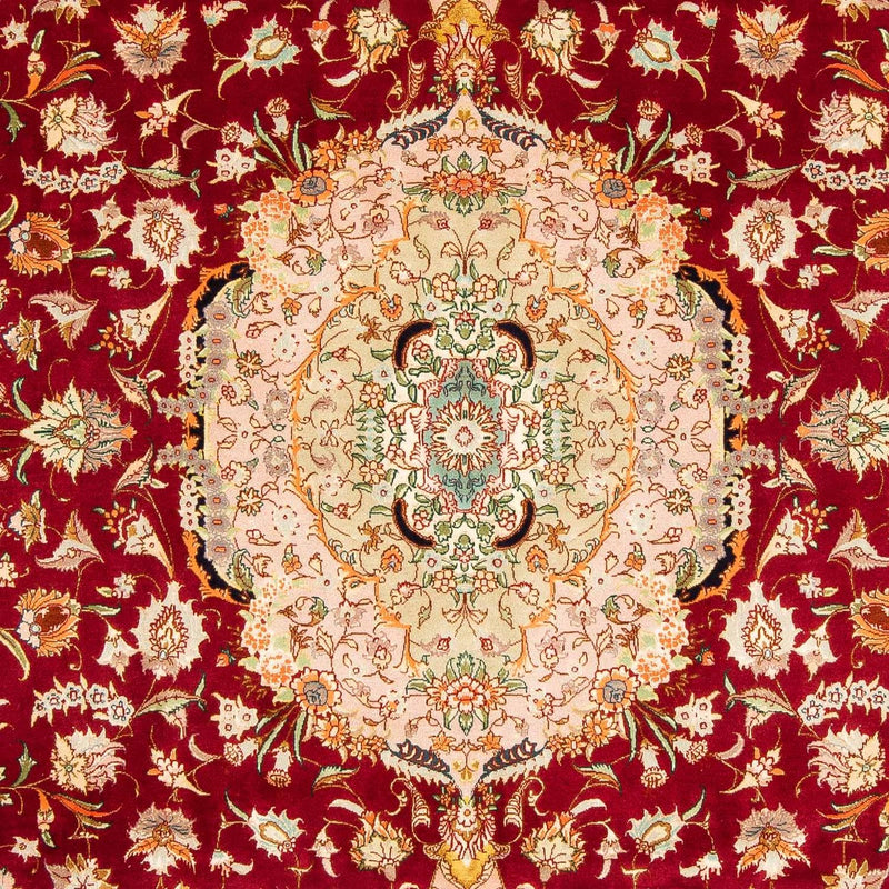 Perzisch tapijt - Tabriz - Royal - 312 x 204 cm - donkerrood