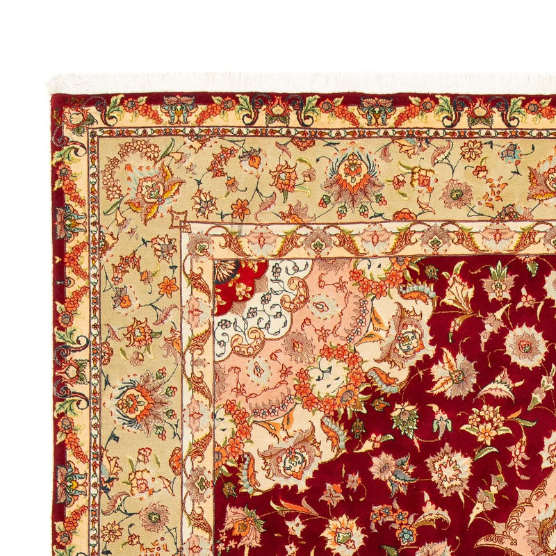 Perzisch tapijt - Tabriz - Royal - 312 x 204 cm - donkerrood