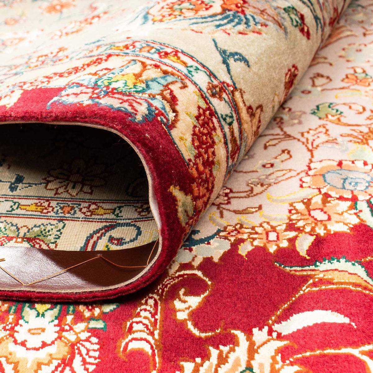 Perzisch tapijt - Tabriz - Royal - 312 x 204 cm - donkerrood