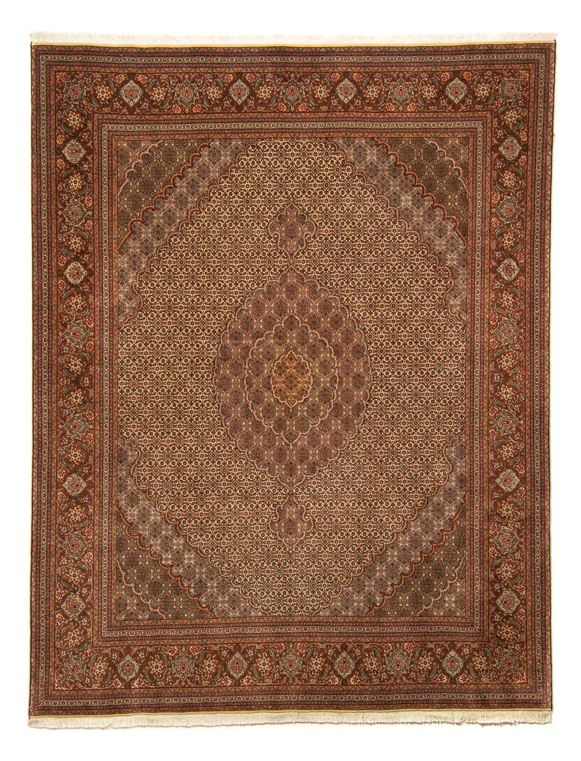 Perzisch tapijt - Tabriz - 250 x 200 cm - bruin