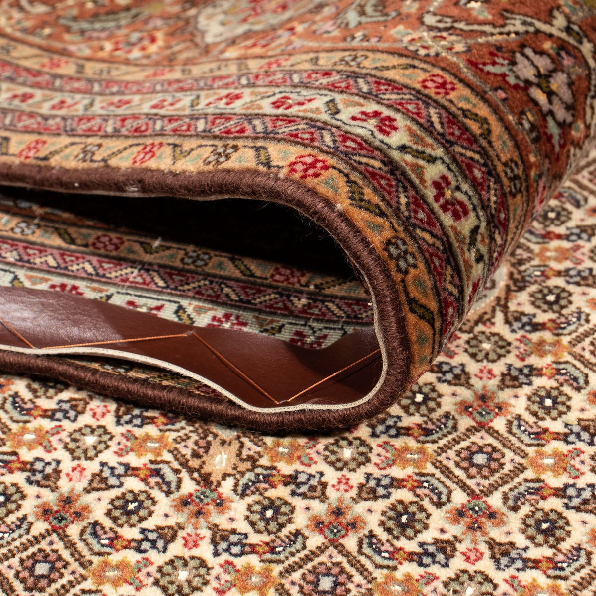 Perzisch tapijt - Tabriz - 250 x 200 cm - bruin