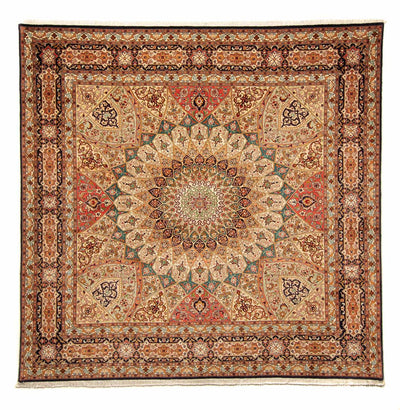 Tabriz - 50 Raj Tapijt 252x253cm - Perzisch tapijt