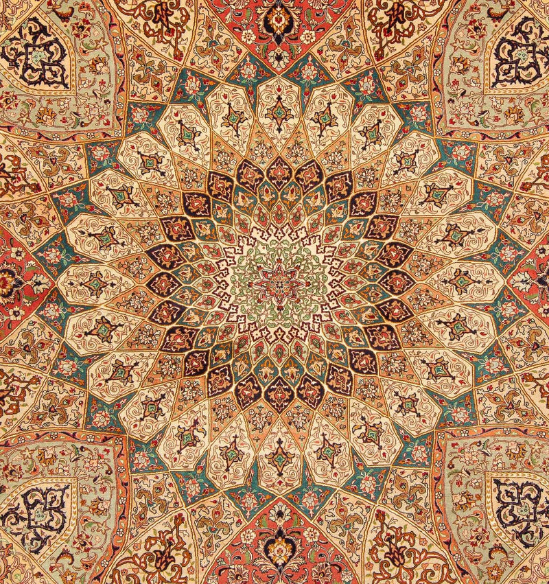 Perzisch tapijt - Tabriz - Royal vierkant  - 253 x 252 cm - veelkleurig