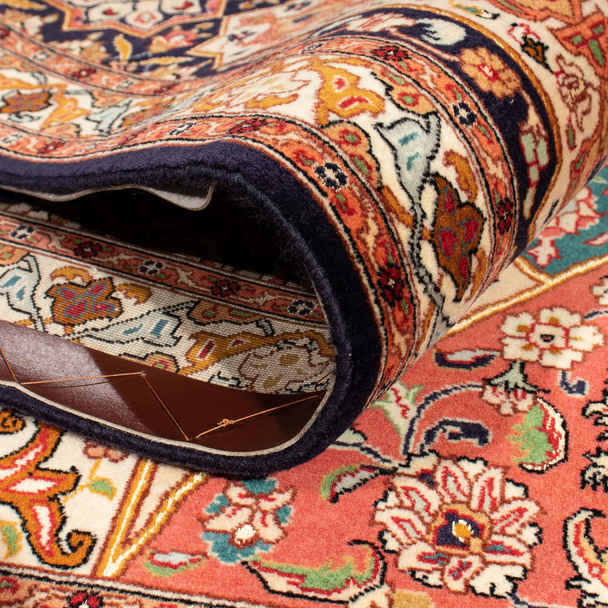 Perzisch tapijt - Tabriz - Royal vierkant  - 253 x 252 cm - veelkleurig