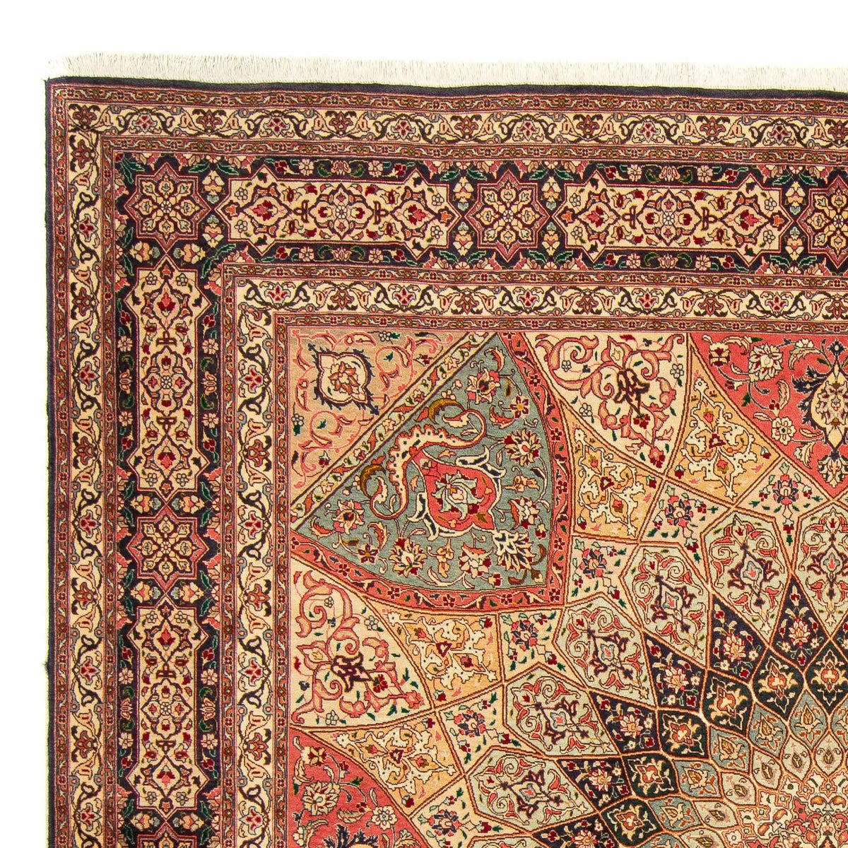 Perzisch tapijt - Tabriz - Royal vierkant  - 253 x 250 cm - veelkleurig