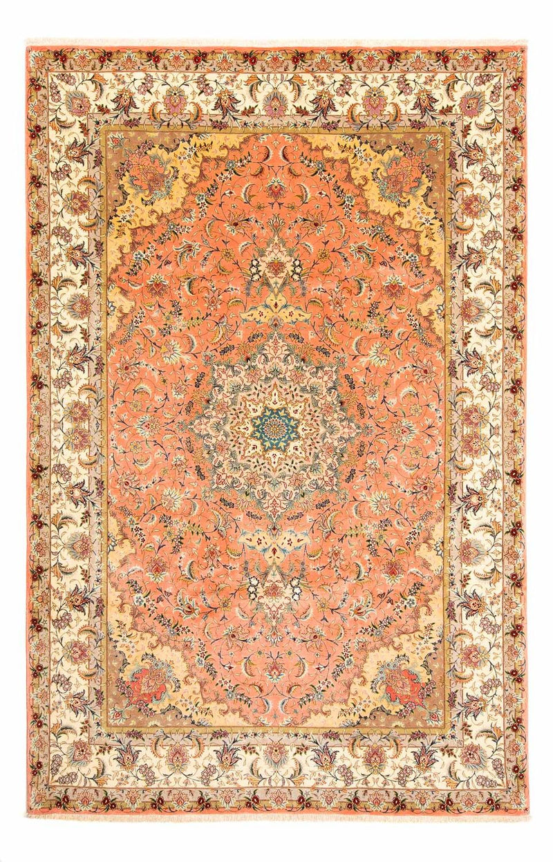 Perzisch tapijt - Tabriz - Royal - 310 x 202 cm - beige