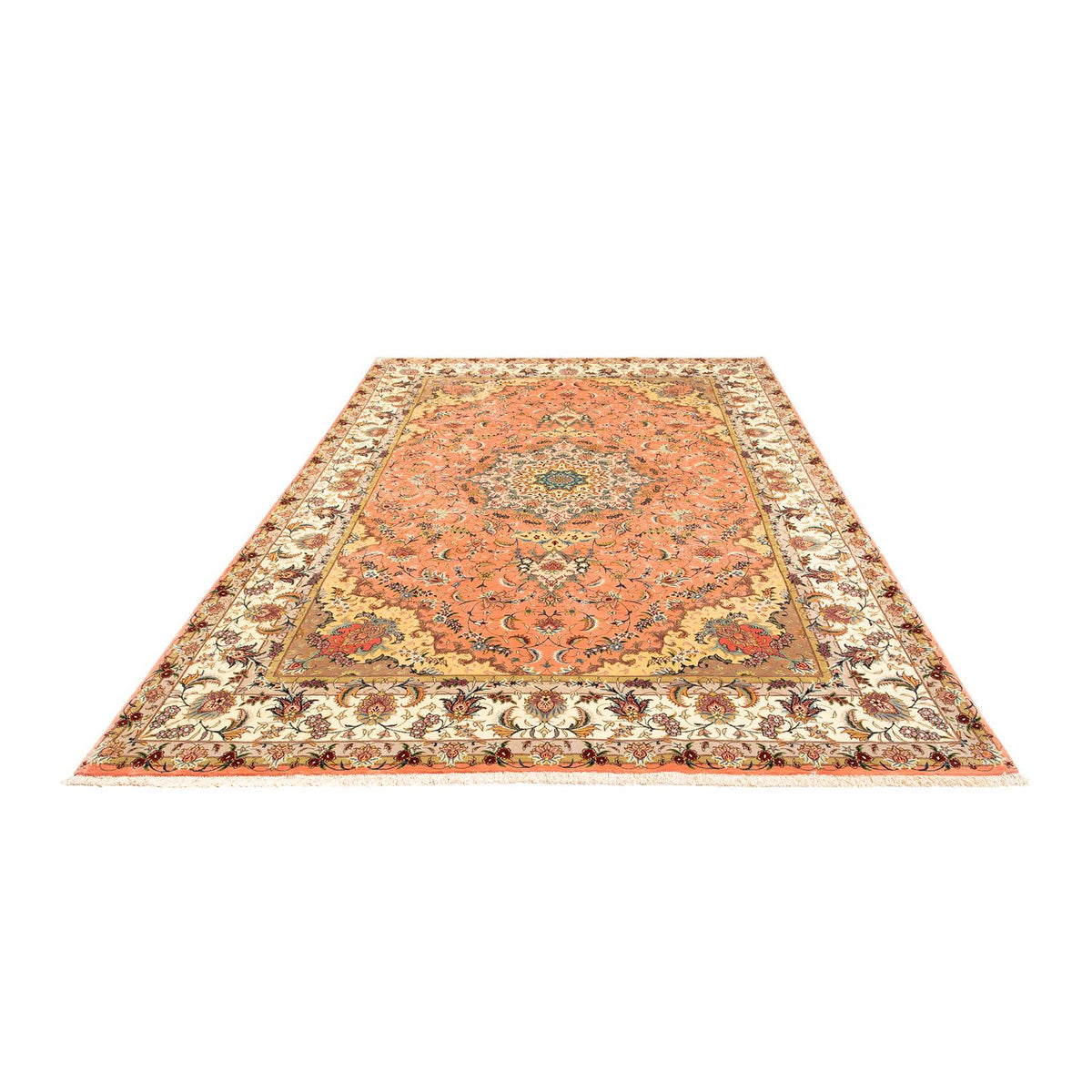 Perzisch tapijt - Tabriz - Royal - 310 x 202 cm - beige
