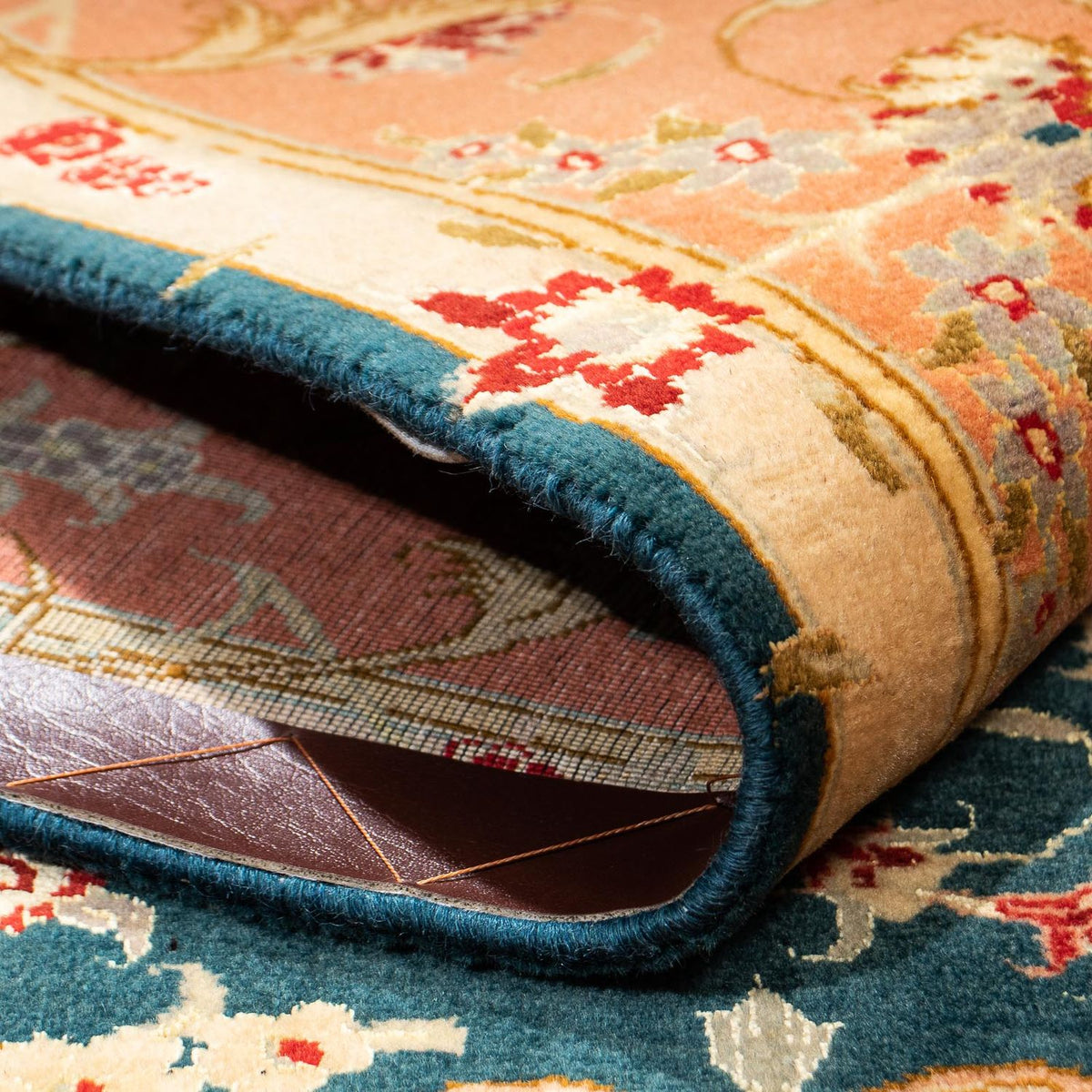 Perzisch tapijt - Tabriz - Royal - 202 x 152 cm - donkerblauw