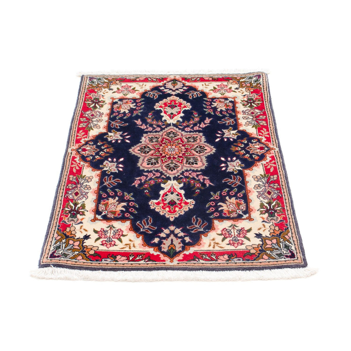 Perzisch tapijt - Tabriz - Royal - 93 x 61 cm - donkerblauw