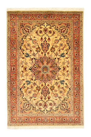Perzisch tapijt - Tabriz - Royal - 153 x 100 cm - beige