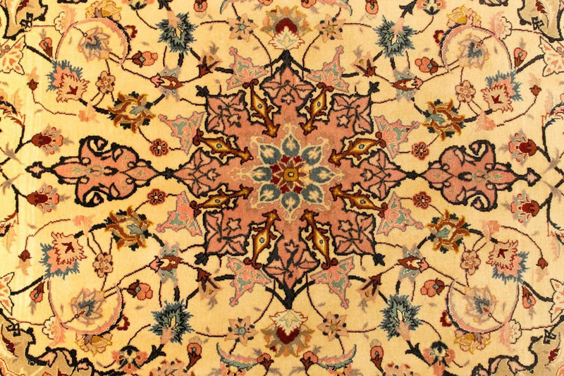 Perzisch tapijt - Tabriz - Royal - 153 x 100 cm - beige