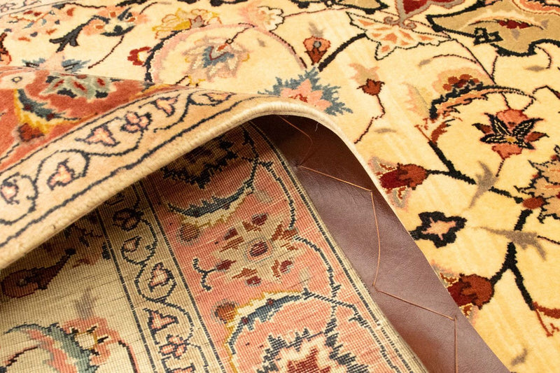 Perzisch tapijt - Tabriz - Royal - 153 x 100 cm - beige