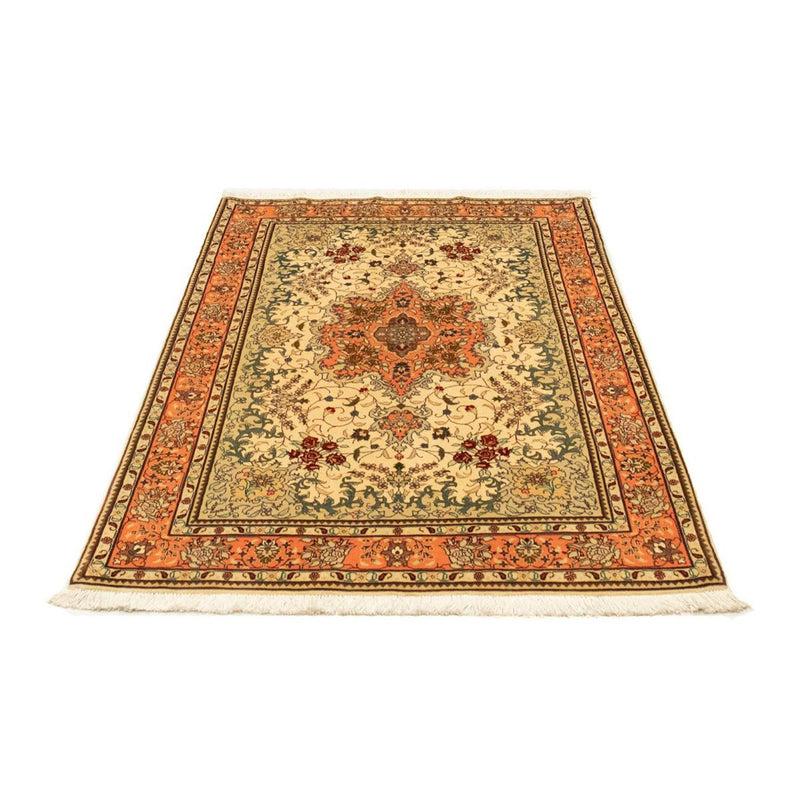 Perzisch tapijt - Tabriz - Royal - 155 x 101 cm - beige
