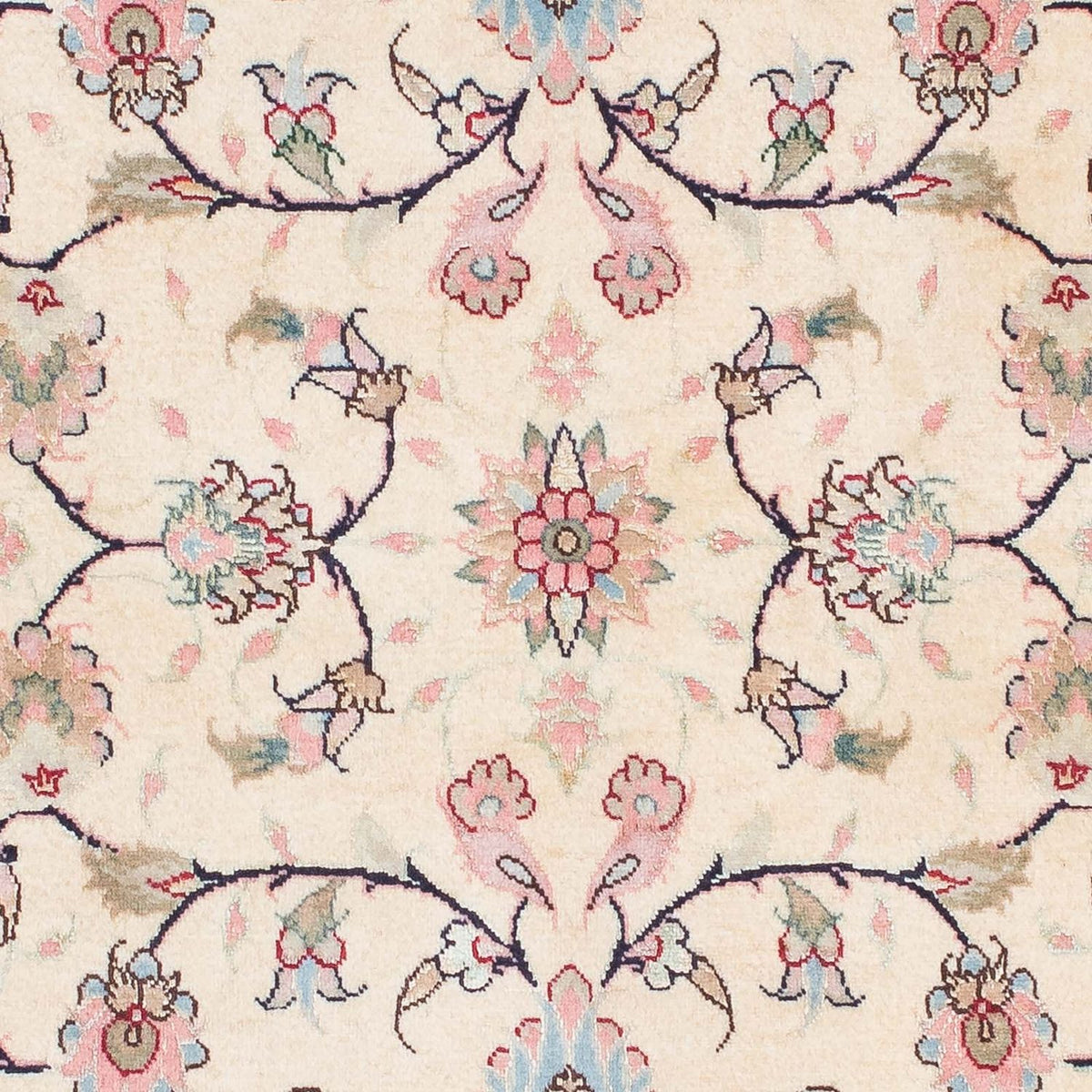 Loper Perzisch tapijt - Tabriz - Royal - 200 x 77 cm - beige