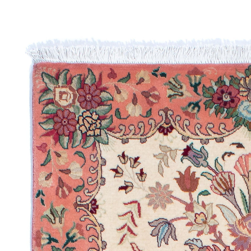 Loper Perzisch tapijt - Tabriz - Royal - 204 x 81 cm - beige