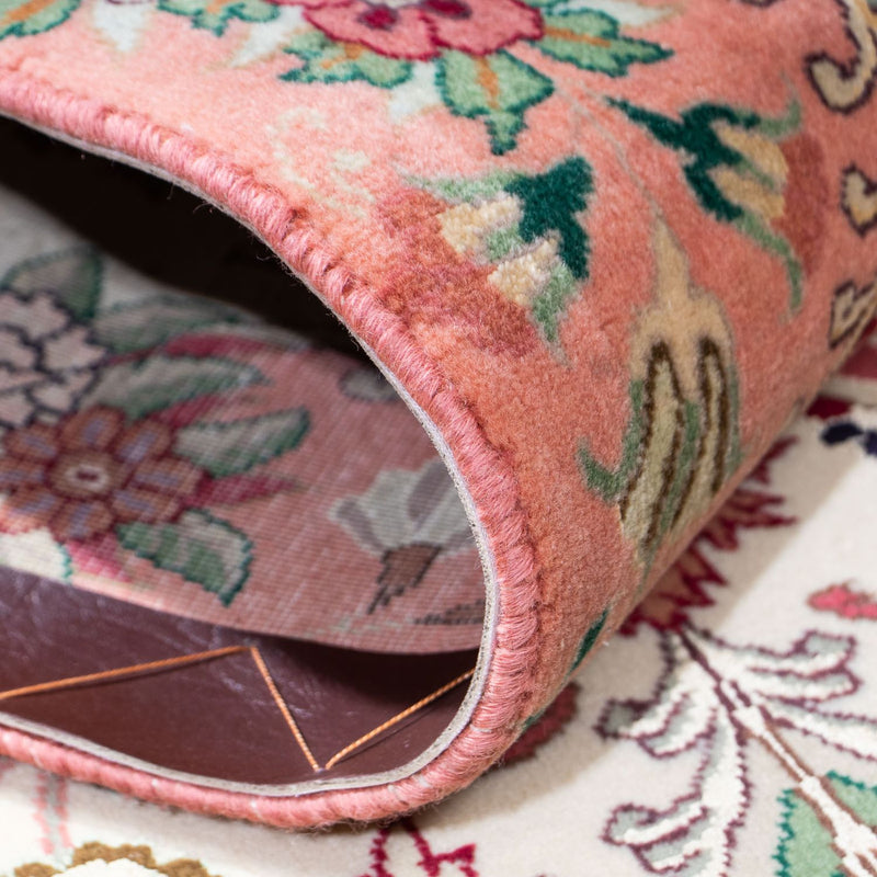 Loper Perzisch tapijt - Tabriz - Royal - 204 x 81 cm - beige