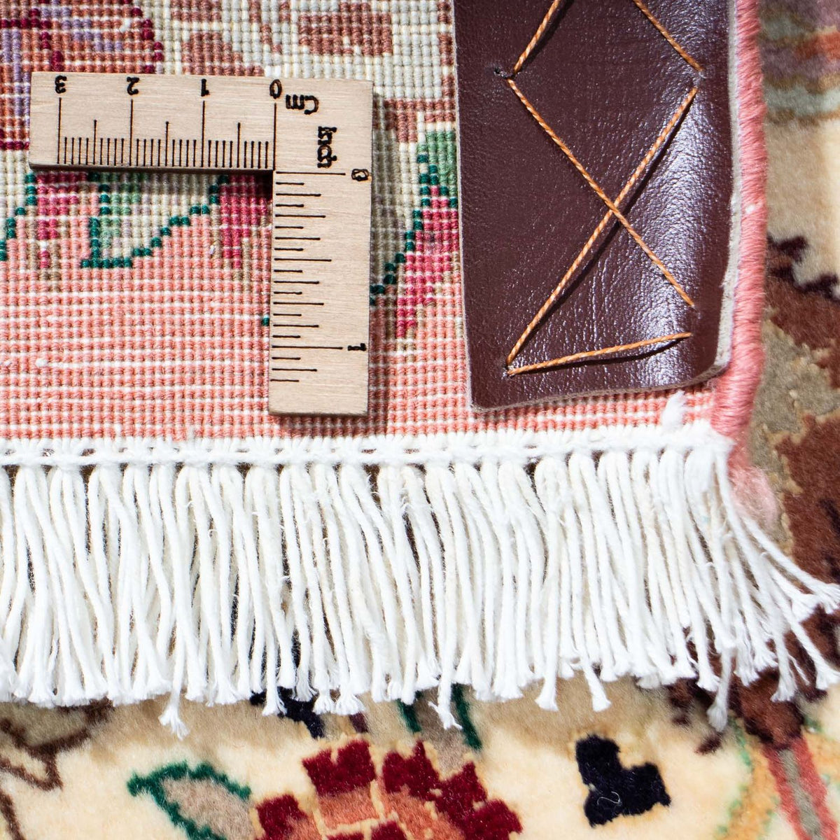 Loper Perzisch tapijt - Tabriz - Royal - 204 x 81 cm - beige