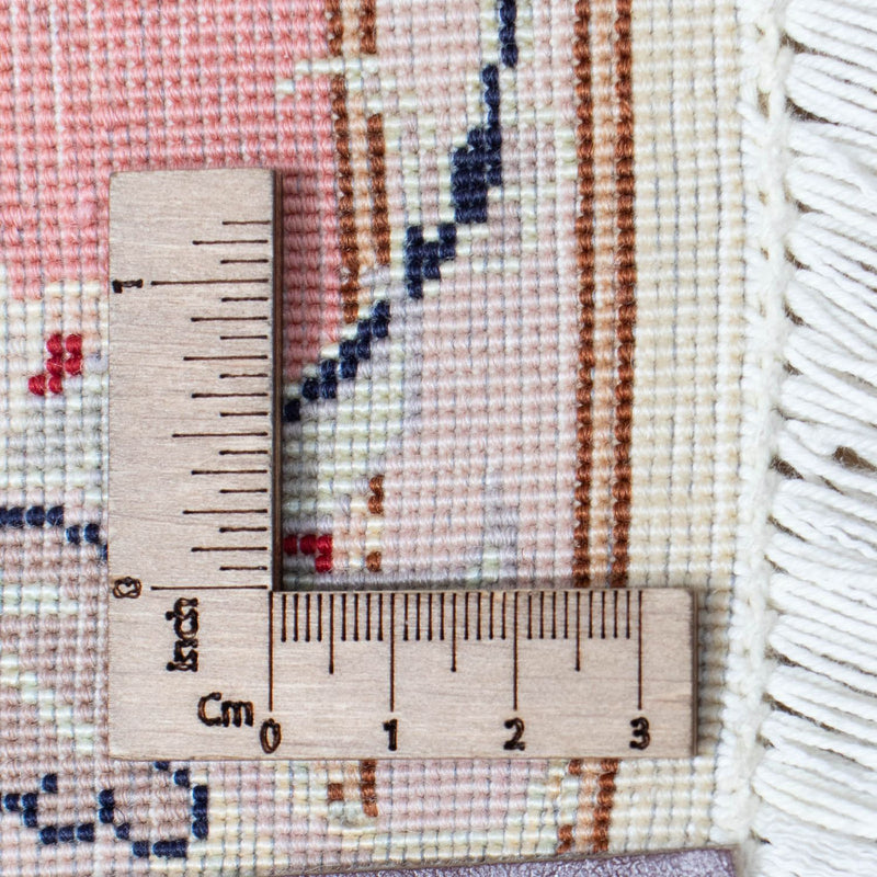 Loper Perzisch tapijt - Tabriz - Royal - 410 x 80 cm - beige