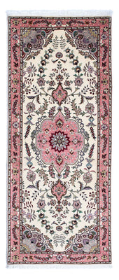 Loper Perzisch tapijt - Tabriz - Royal - 202 x 82 cm - beige