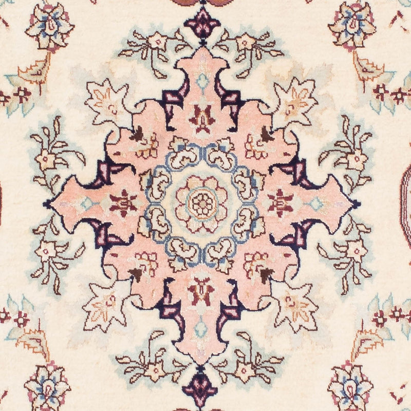 Loper Perzisch tapijt - Tabriz - Royal - 212 x 81 cm - beige