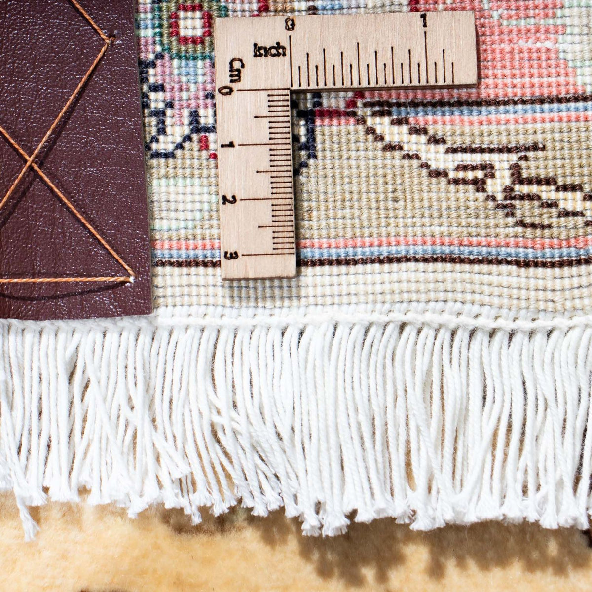 Loper Perzisch tapijt - Tabriz - Royal - 202 x 77 cm - beige