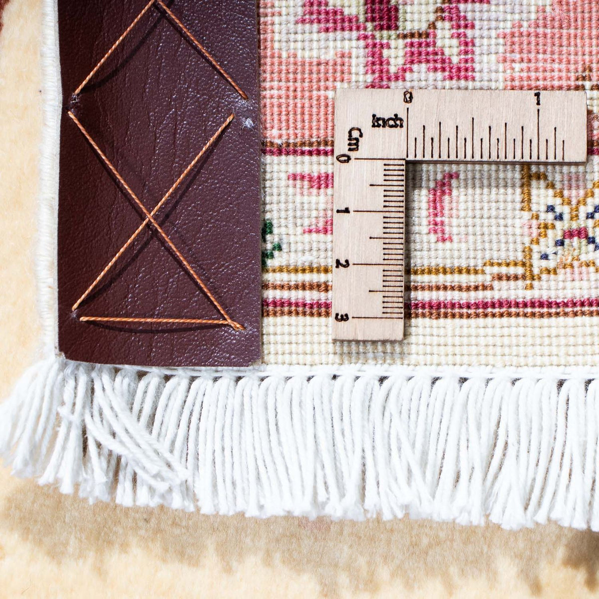 Loper Perzisch tapijt - Tabriz - Royal - 221 x 82 cm - beige