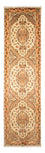 Loper Perzisch tapijt - Tabriz - Royal - 314 x 87 cm - beige