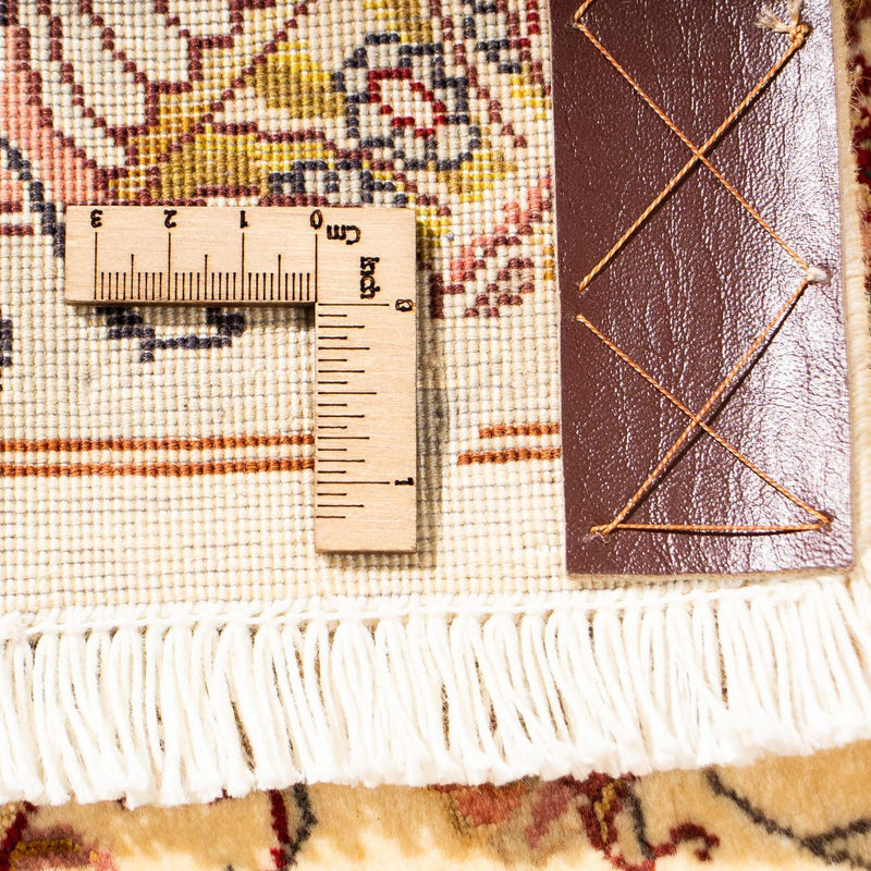 Loper Perzisch tapijt - Tabriz - Royal - 314 x 87 cm - beige