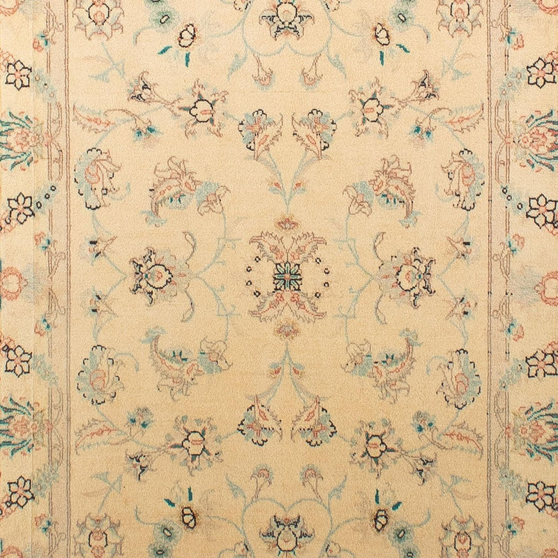 Loper Perzisch tapijt - Tabriz - Royal - 292 x 79 cm - lichtbruin