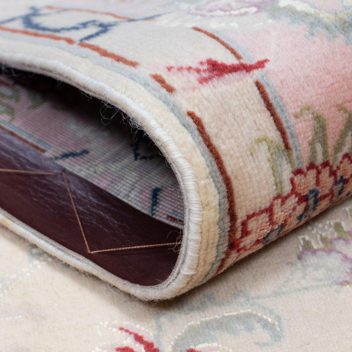 Loper Perzisch tapijt - Tabriz - Royal - 397 x 87 cm - beige