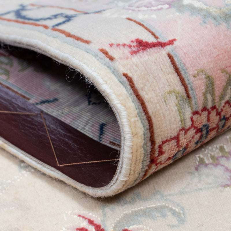 Loper Perzisch tapijt - Tabriz - Royal - 397 x 87 cm - beige