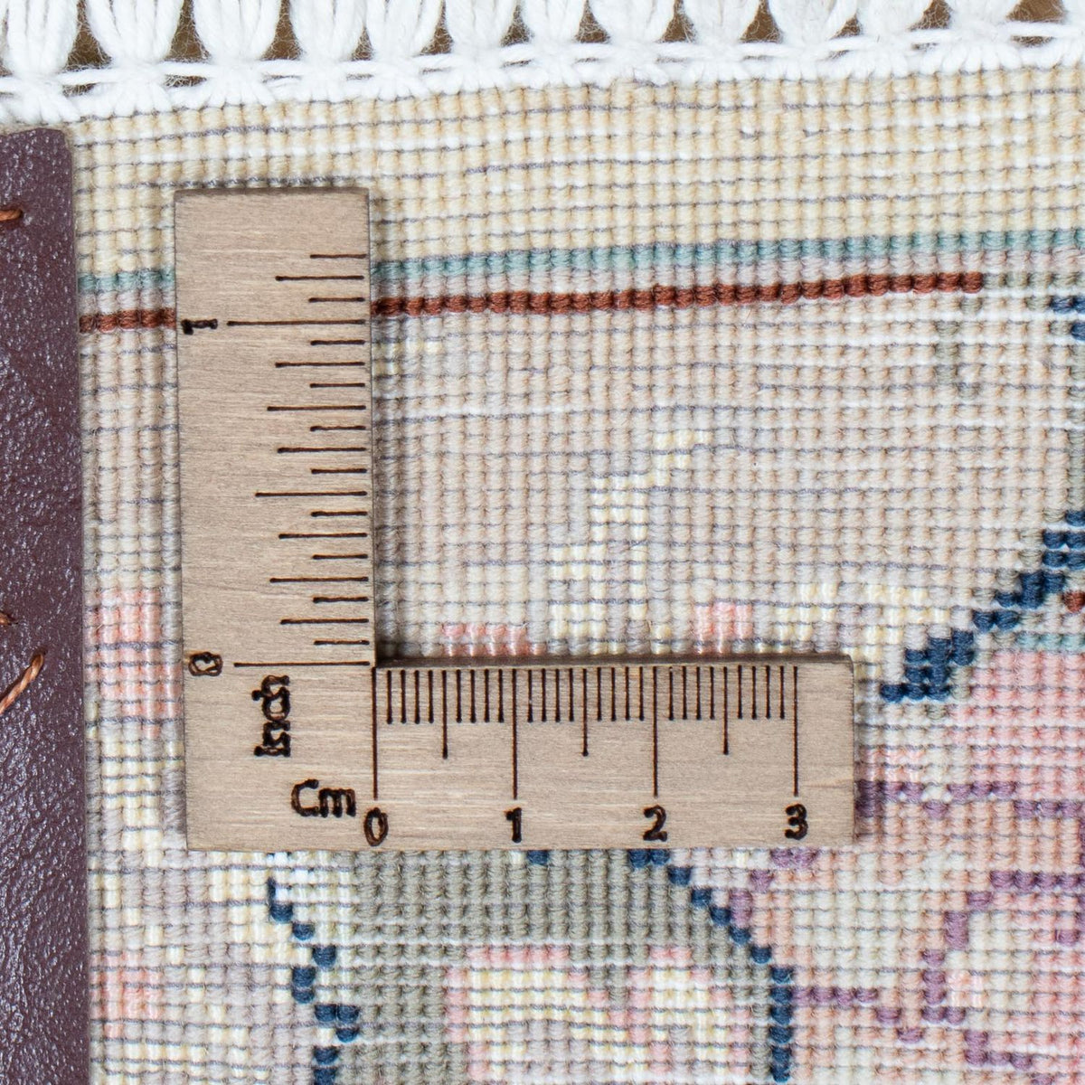 Loper Perzisch tapijt - Tabriz - Royal - 397 x 86 cm - beige