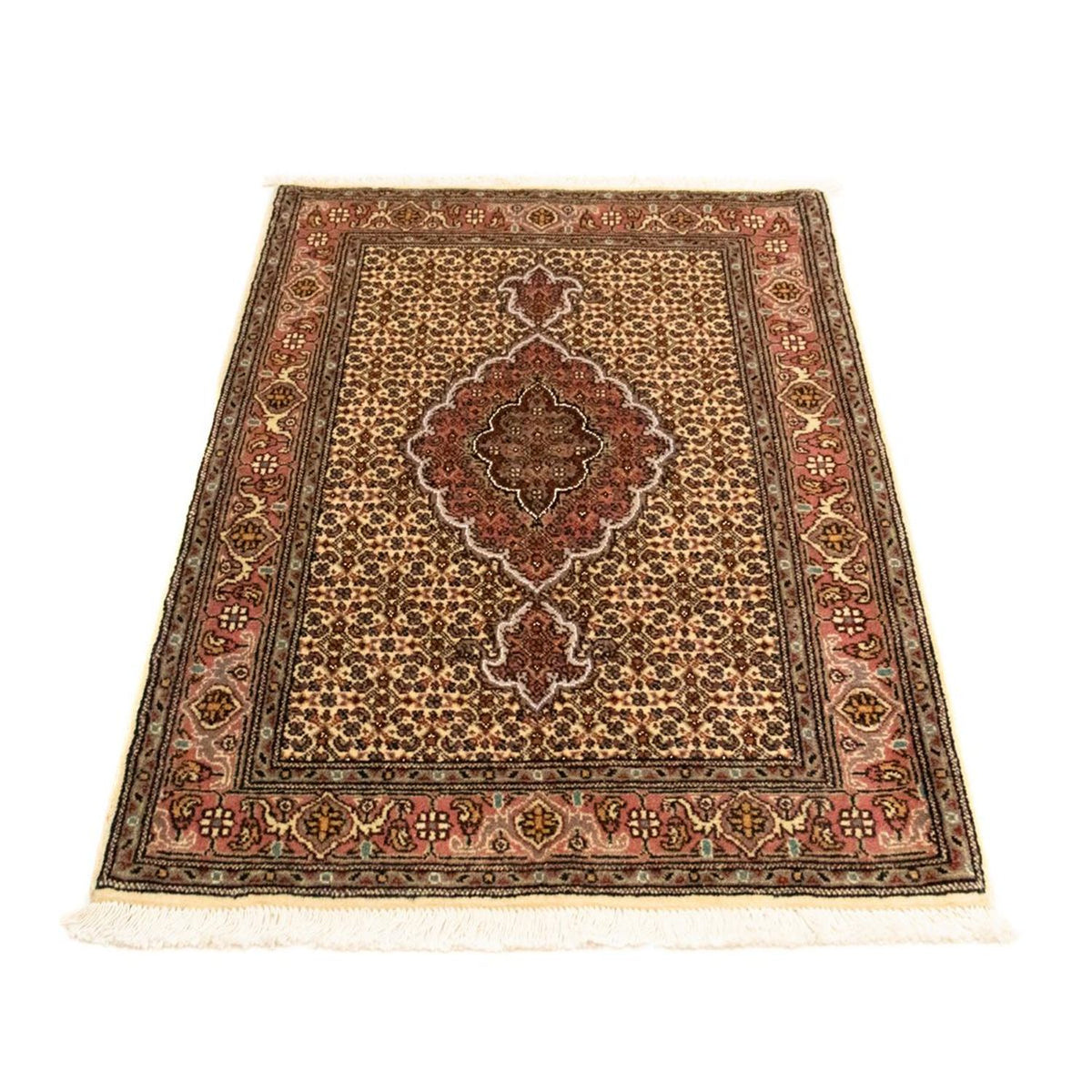 Perzisch tapijt - Tabriz - Royal - 124 x 78 cm - beige