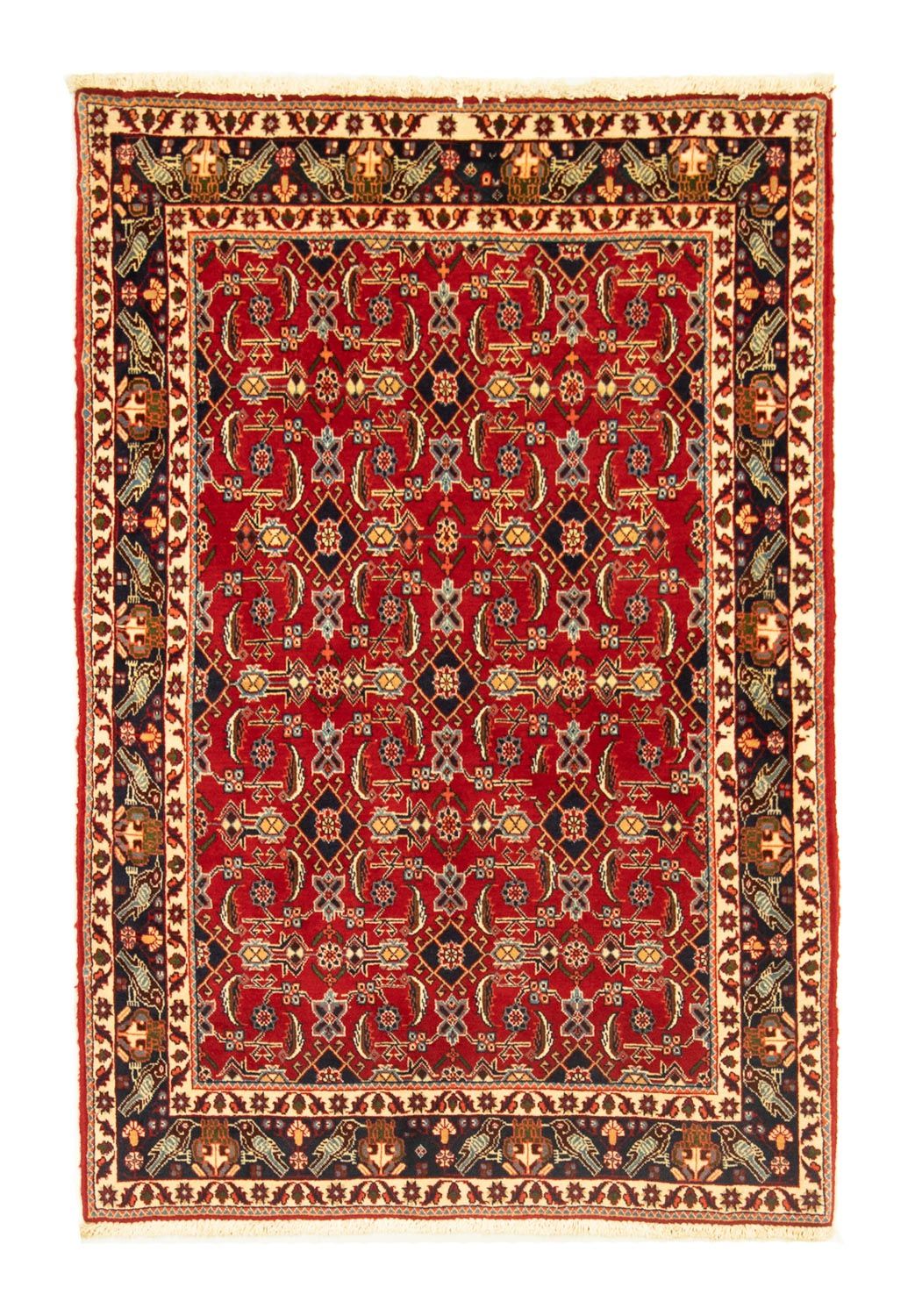 Perzisch Tapijt - Nomadisch - 150 x 103 cm - rood