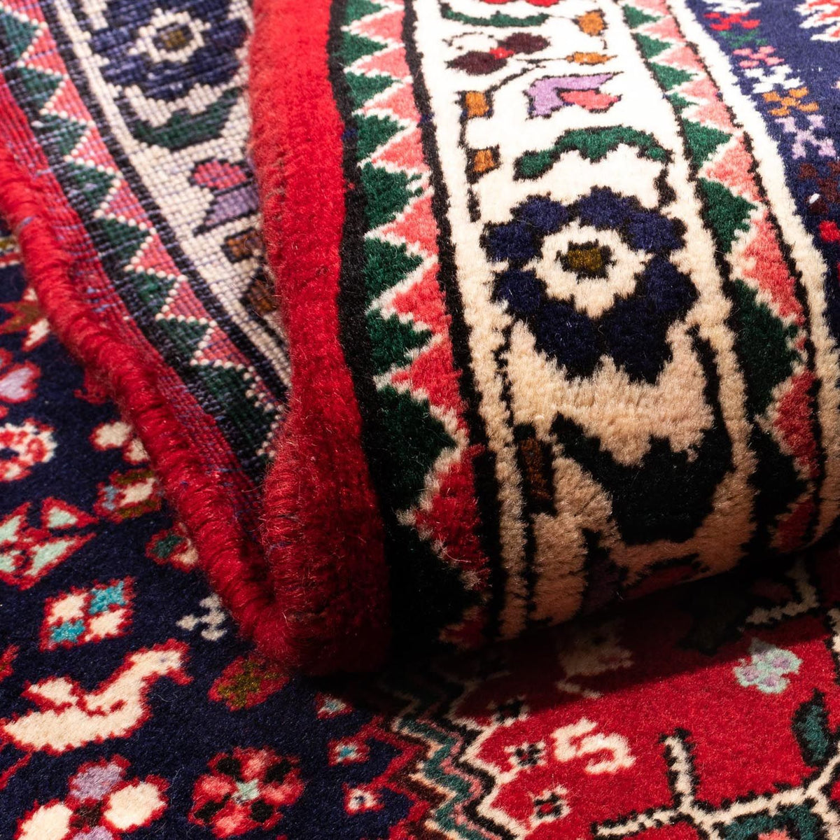 Perzisch Tapijt - Nomadisch - 148 x 108 cm - donkerrood