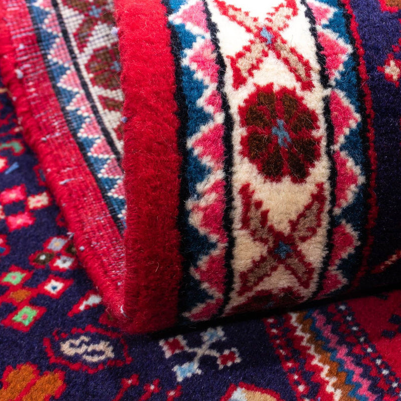 Perzisch Tapijt - Nomadisch - 150 x 103 cm - donkerrood