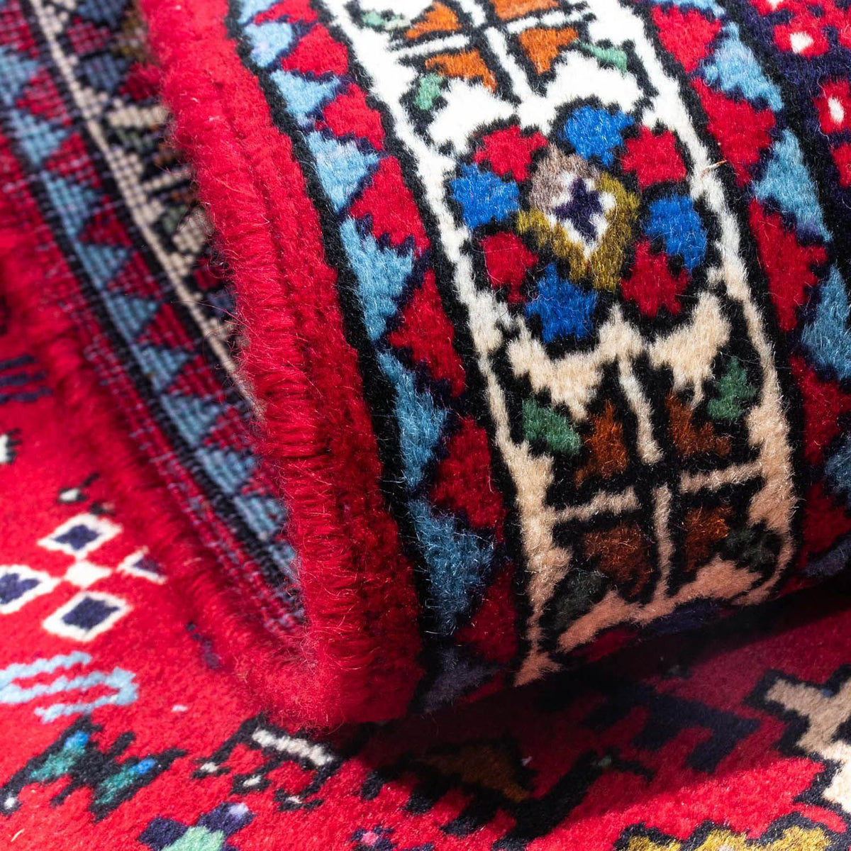 Perzisch Tapijt - Nomadisch - 148 x 100 cm - donkerrood