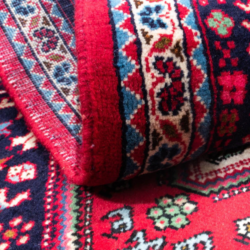 Perzisch Tapijt - Nomadisch - 143 x 97 cm - donkerrood