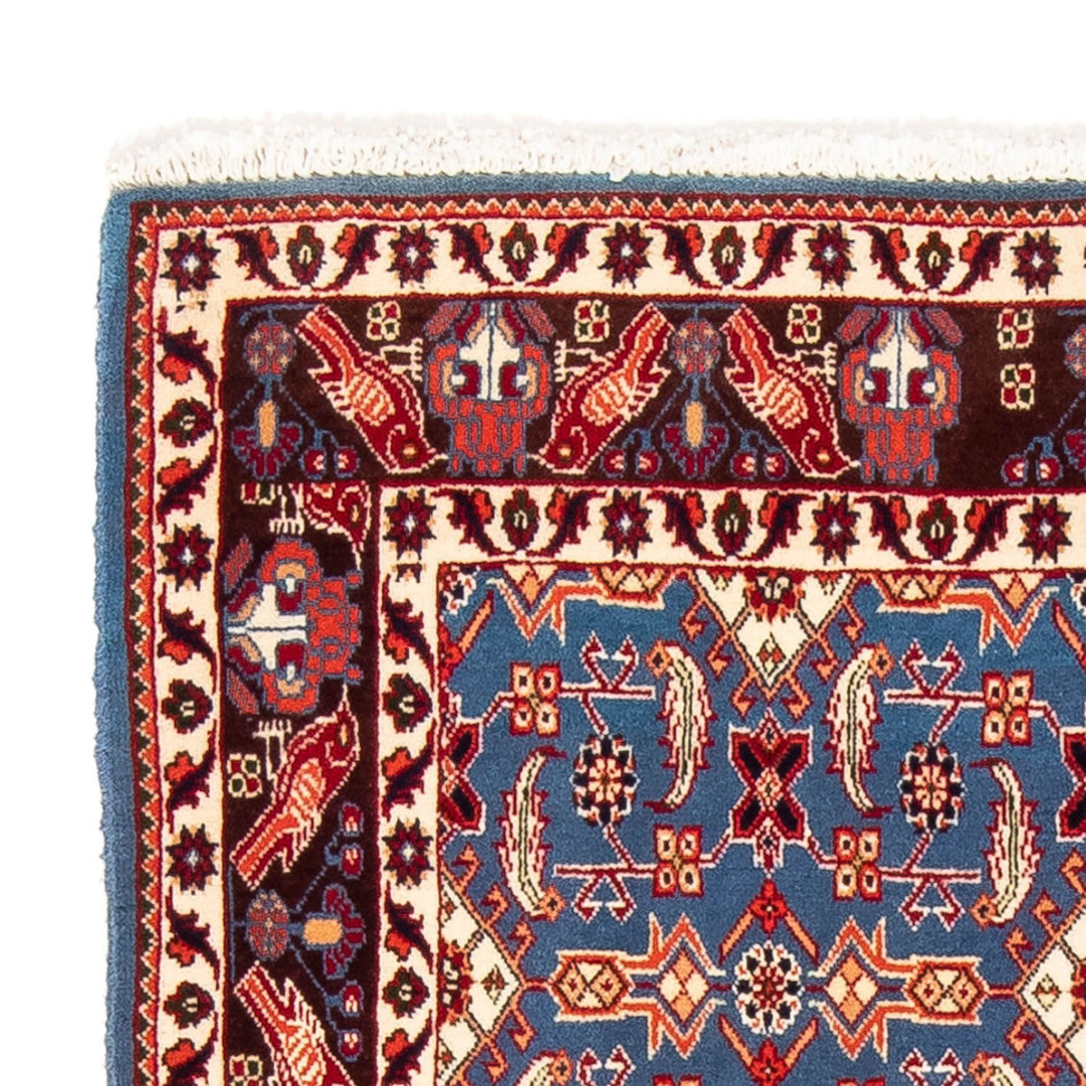 Perzisch Tapijt - Nomadisch - 146 x 107 cm - donkerblauw