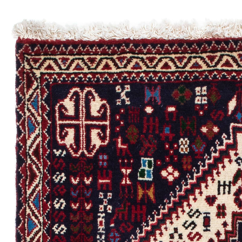 Perzisch Tapijt - Nomadisch - 123 x 75 cm - beige