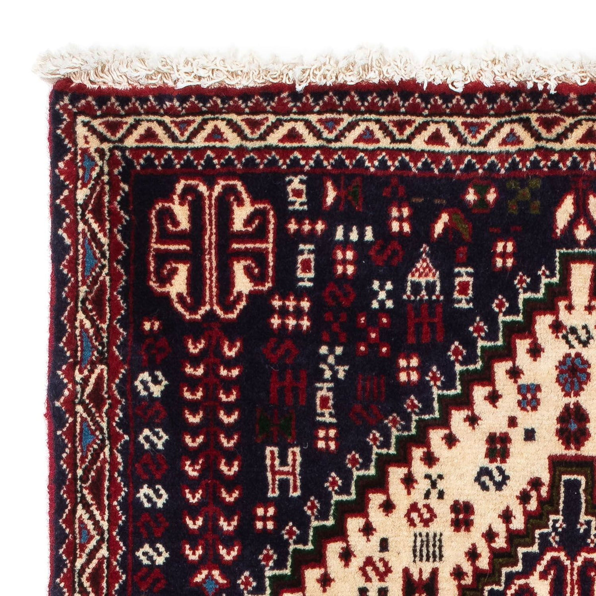 Abadeh Tapijt 77x121cm - Perzisch tapijt