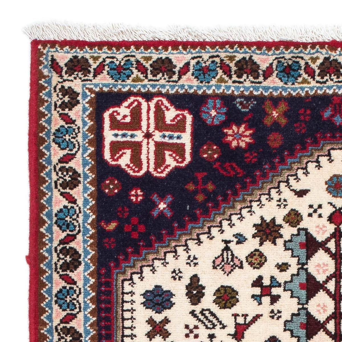 Perzisch Tapijt - Nomadisch - 116 x 75 cm - beige