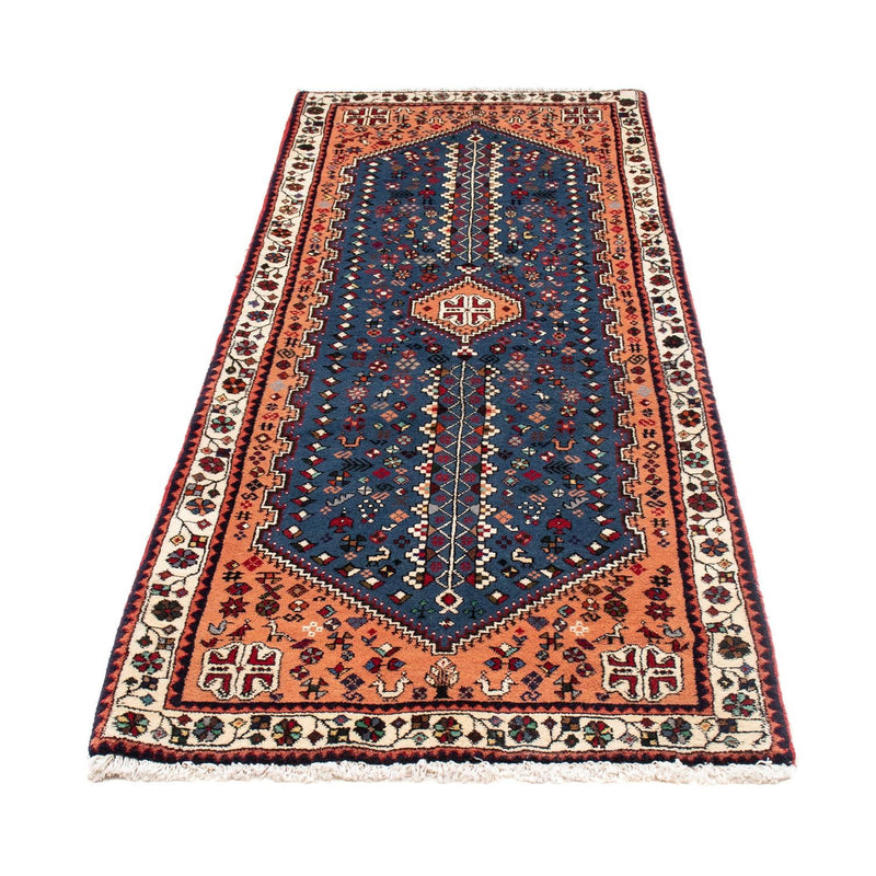Loper Perzisch Tapijt - Nomadisch - 206 x 78 cm - donkerblauw