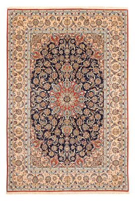 Perzisch tapijt - Isfahan - Premium - 300 x 200 cm - donkerblauw