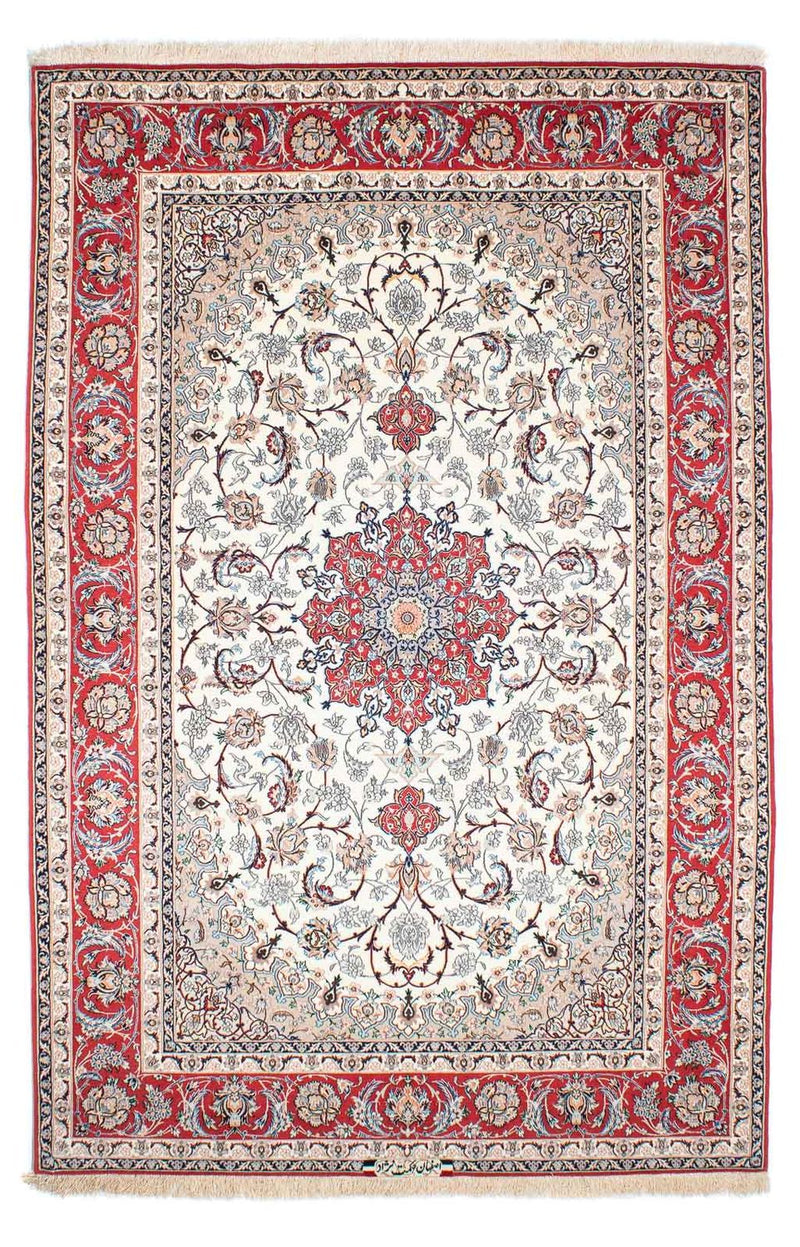 Perzisch tapijt - Isfahan - Premium - 243 x 156 cm - beige