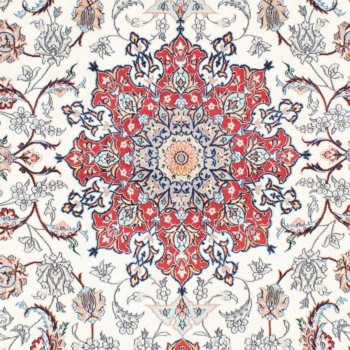 Perzisch tapijt - Isfahan - Premium - 243 x 156 cm - beige