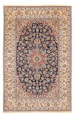 Perzisch tapijt - Isfahan - Premium - 308 x 200 cm - donkerblauw
