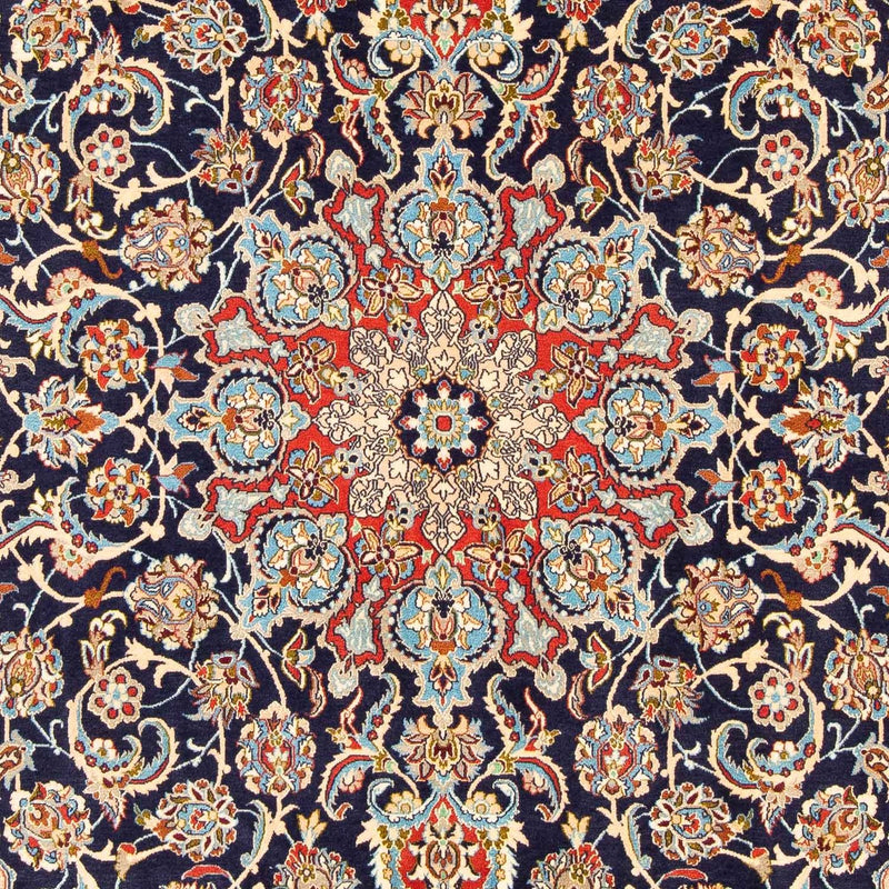 Perzisch tapijt - Isfahan - Premium - 308 x 200 cm - donkerblauw