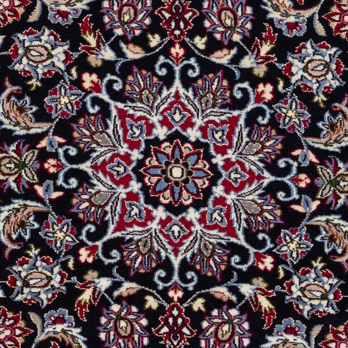 Perzisch tapijt - Isfahan - Premium - 104 x 71 cm - donkerrood