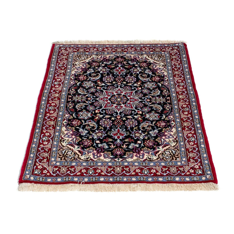 Perzisch tapijt - Isfahan - Premium - 104 x 71 cm - donkerrood